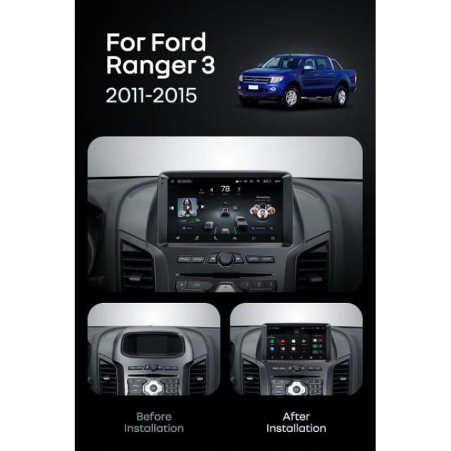 Radio samochodowe Teyes CC4 Pro 2k 8+128 Gb Ford Ranger 3 2011-2015 (F1) 9"
