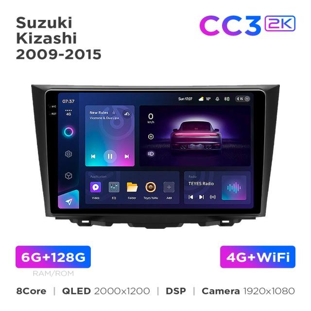 Radio samochodowe Teyes CC3 2k 6+128 Gb Suzuki Kizashi 2009-2015 9