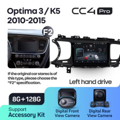Radio samochodowe Teyes CC4 Pro 2k 8+128 Gb Kia Optima 3 K5 TF 2010-2015 (F2) 9"