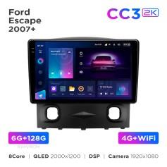 Radio samochodowe Teyes CC3 2k 6+128 Gb Ford Escape 1 2007-2012 9