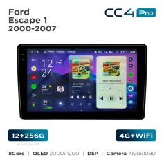 Radio samochodowe Teyes CC4 Pro 2k 12+256 Gb Ford Escape 1 2000-2007 9"