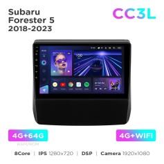Radio samochodowe Teyes CC3L 4+64 Gb Subaru Forester 5 2018-2023 9"