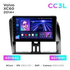 Radio samochodowe Teyes CC3L 4+64 Gb Volvo XC60 1 2013-2017 (B) 9"