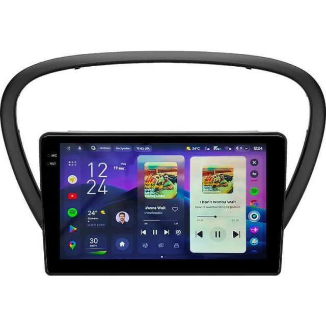 Radio samochodowe Teyes CC4 Pro 2k 12+256 Gb Peugeot 607 2004-2010 9"