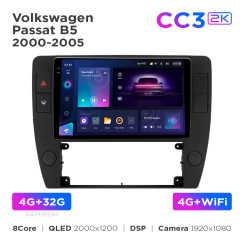 Radio samochodowe Teyes CC3 2k 4+32 Gb Volkswagen Passat B5 2000-2005 9
