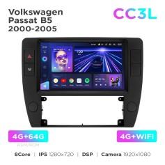 Radio samochodowe Teyes CC3L 4+64 Gb Volkswagen Passat B5 2000-2005 9"