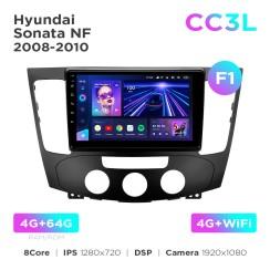 Radio samochodowe Teyes CC3L 4+64 Gb Hyundai Sonata NF 2008-2010 (F1) 9"