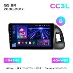 Radio samochodowe Teyes CC3L 4+64 Gb Audi Q5 8R 2008-2017 (B) 9"