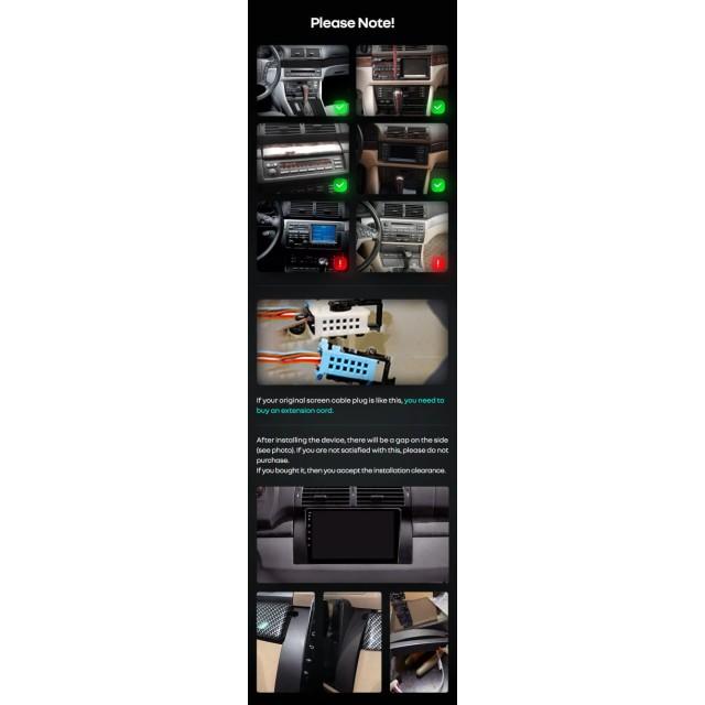 Radio samochodowe Teyes CC4 Pro 2k 8+128 Gb BMW X5 E39 E53 1999-2006 (maximum equipment) 9"