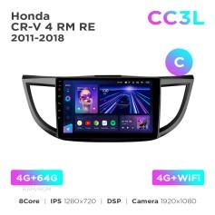 Radio samochodowe Teyes CC3L 4+64 Gb Honda CR-V 4 RM RE 2011-2018 (C) 10"