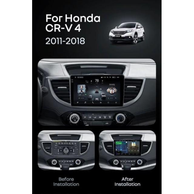 Radio samochodowe Teyes CC4 Pro 2k 8+128 Gb Honda CR-V 4 RM RE 2011-2018 (C) 10"