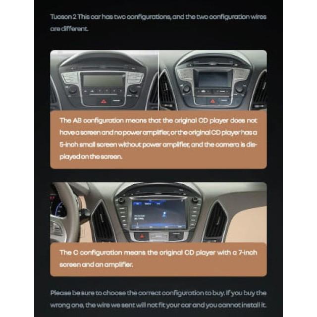 Radio samochodowe Teyes CC4 Pro 2k 8+128 Gb Hyundai Tucson 2 LM IX35 2009-2015 (C) 9"