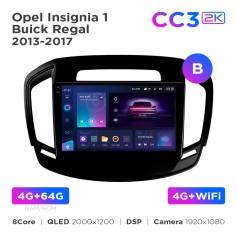 Radio samochodowe Teyes CC3 2k 4+64 Gb Opel Insignia 1 / Buick Regal 2013-2017 (B) 9