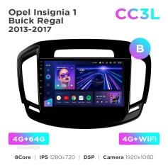 Radio samochodowe Teyes CC3L 4+64 Gb Opel Insignia 1 / Buick Regal 2013-2017 (B) 9"