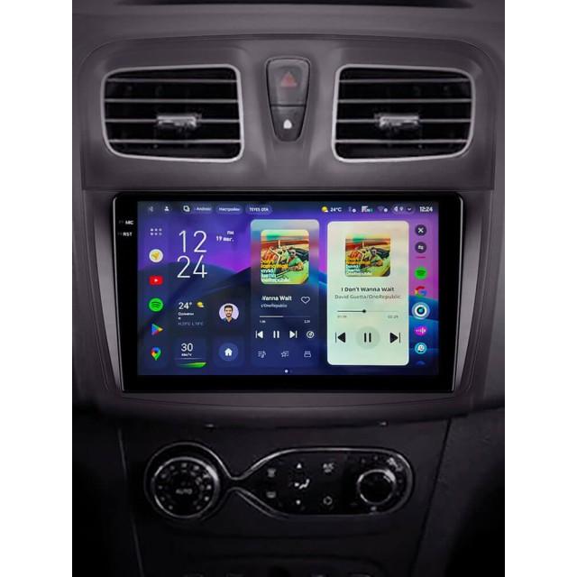 Radio samochodowe Teyes CC4 Pro 2k 12+256 Gb Renault Logan 2 2012-2022 / Sandero 2 2013-2022 (F1) (B) 9"