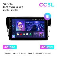 Radio samochodowe do Skoda Octavia 3 A7 2013-2018 (B) Teyes CC3L 4+32 Gb 10"