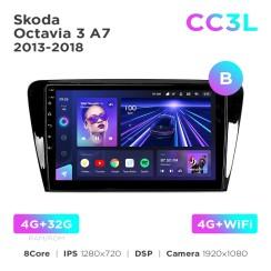 Radio samochodowe do Skoda Octavia 3 A7 2013-2018 (B) Teyes CC3L 4+32 Gb 10"