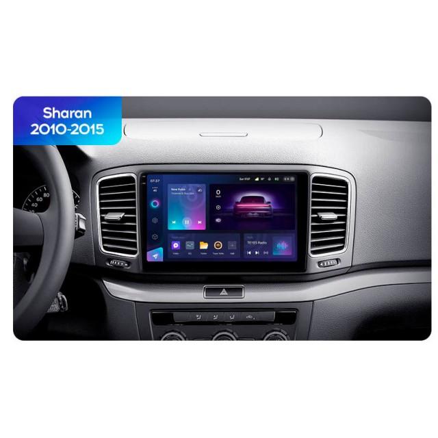 Radio samochodowe Teyes CC3 2k 6+128 Gb 360° Volkswagen Bora, Golf 6, Passat, Scirocco, Sharan, Touran / Skoda Octavia, Fabia 2 PQ 10"