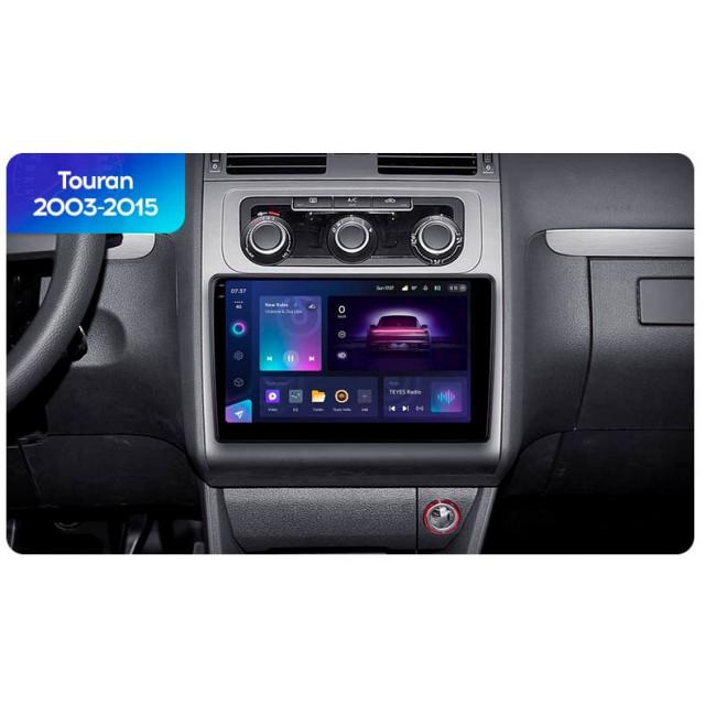 Radio samochodowe Teyes CC3 2k 6+128 Gb 360° Volkswagen Bora, Golf 6, Passat, Scirocco, Sharan, Touran / Skoda Octavia, Fabia 2 PQ 10"