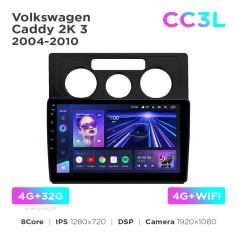 Radio samochodowe do Volkswagen Caddy 2K 3 2004-2010 Teyes CC3L 4+32 Gb 10"