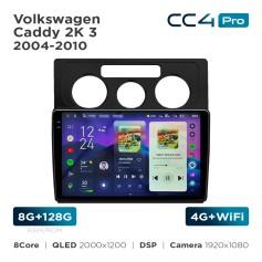 Radio samochodowe Teyes CC4 Pro 2k 8+128 Gb Volkswagen Caddy 2K 3 2004-2010 10"
