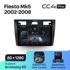 Radio samochodowe Teyes CC4 Pro 2k 8+128 Gb Ford Fiesta Mk5 2002-2008 9"