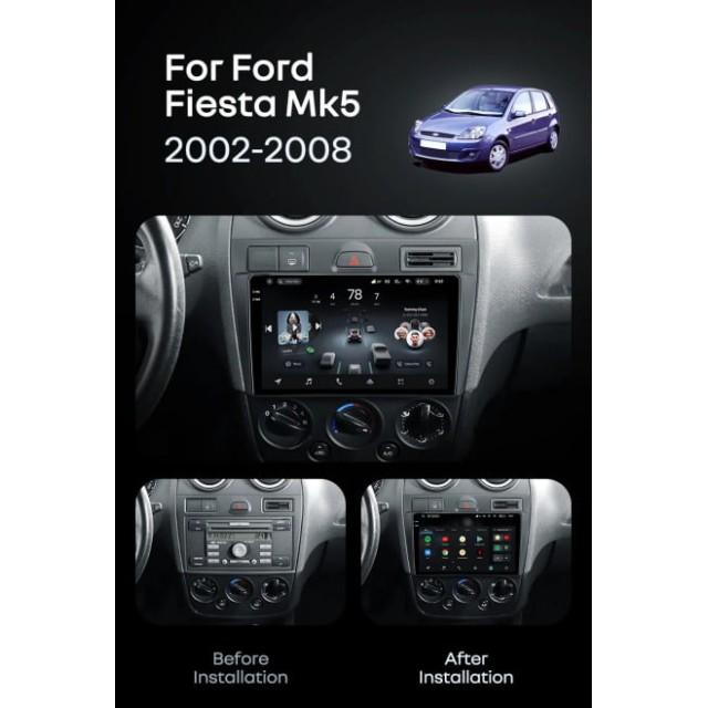 Radio samochodowe Teyes CC4 Pro 2k 8+128 Gb Ford Fiesta Mk5 2002-2008 9"
