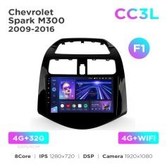 Radio samochodowe do Chevrolet Spark M300 2009-2016 (F1) Teyes CC3L 4+32 Gb 9"