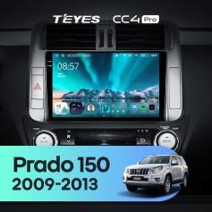 Radio samochodowe Teyes CC4 Pro 2k 12+256 Gb Toyota Land Cruiser Prado 150 2009-2013 (C) 9"