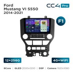 Radio samochodowe Teyes CC4 Pro 2k 12+256 Gb Ford Mustang VI S550 2014-2021 (F1) 9"