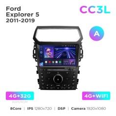 Radio samochodowe do Ford Explorer 5 2011-2019 (A) Teyes CC3L 4+32 Gb 10"