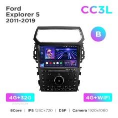Radio samochodowe do Ford Explorer 5 2011-2019 (B) Teyes CC3L 4+32 Gb 10"