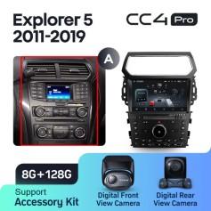 Radio samochodowe Teyes CC4 Pro 2k 8+128 Gb Ford Explorer 5 2011-2019 (A) 10"