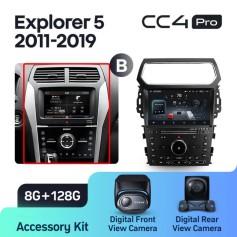 Radio samochodowe Teyes CC4 Pro 2k 8+128 Gb Ford Explorer 5 2011-2019 (B) 10"