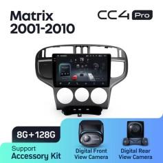 Radio samochodowe Teyes CC4 Pro 2k 8+128 Gb Hyundai Matrix 2001-2010 9"