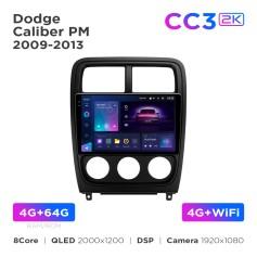 Radio samochodowe Teyes CC3 2k 4+64 Gb Dodge Caliber PM 2009-2013 9