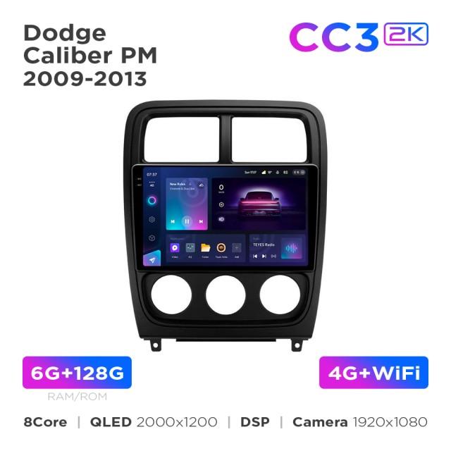 Radio samochodowe Teyes CC3 2k 6+128 Gb Dodge Caliber PM 2009-2013 9