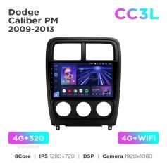 Radio samochodowe do Dodge Caliber PM 2009-2013 Teyes CC3L 4+32 Gb 9"