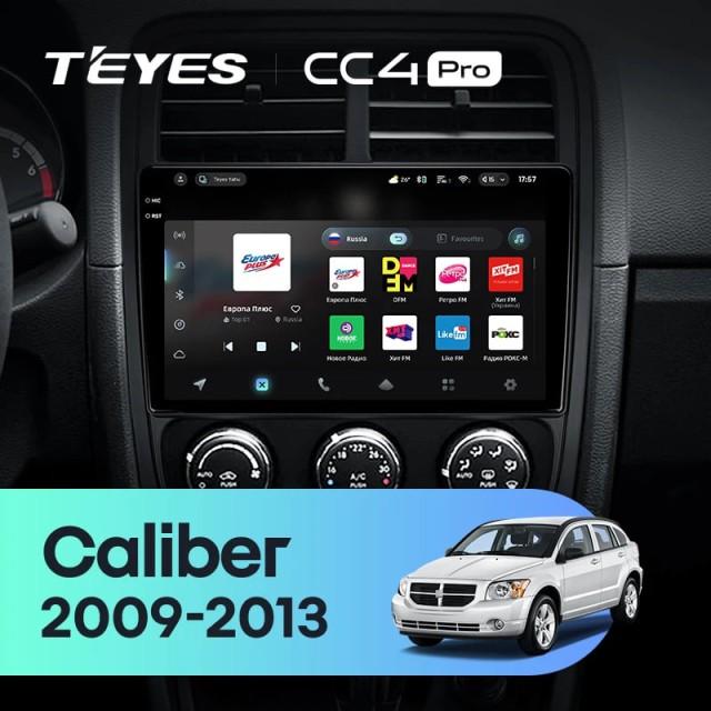 Radio samochodowe Teyes CC4 Pro 2k 8+128 Gb Dodge Caliber PM 2009-2013 9"