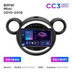 Radio samochodowe Teyes CC3 2k 4+64 Gb BMW Mini 2010-2016 (F2) 9"