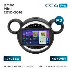 Radio samochodowe Teyes CC4 Pro 2k 12+256 Gb BMW Mini 2010-2016 (F2) 9"