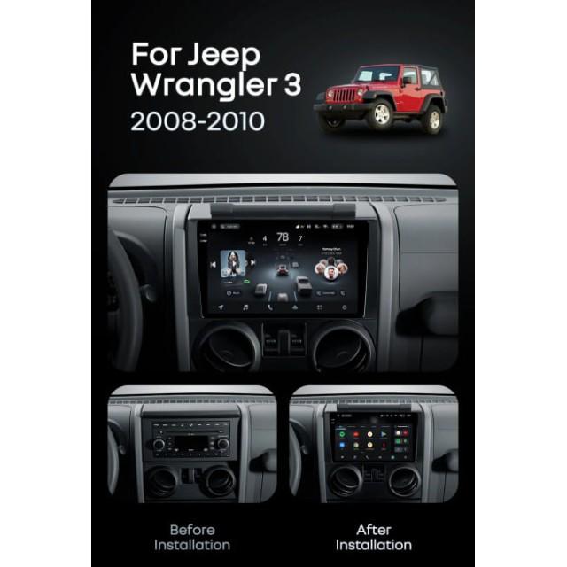 Radio samochodowe Teyes CC4 Pro 2k 8+128 Gb Jeep Wrangler 3 JK 2008-2010 (F1) 9"