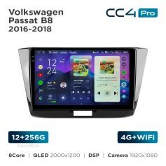 Radio samochodowe Teyes CC4 Pro 2k 12+256 Gb Volkswagen Passat B8 2016-2018 10"
