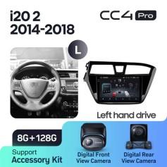 Radio samochodowe Teyes CC4 Pro 2k 8+128 Gb Hyundai i20 2 GB 2014-2018 9"