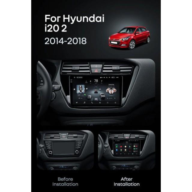 Radio samochodowe Teyes CC4 Pro 2k 8+128 Gb Hyundai i20 2 GB 2014-2018 9"