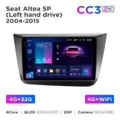 Radio samochodowe Teyes CC3 2k 4+32 Gb Seat Altea 5P 2004-2015 9"