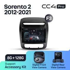 Radio samochodowe Teyes CC4 Pro 2k 8+128 Gb Kia Sorento 2 XM 2012-2021 (F3) 9"