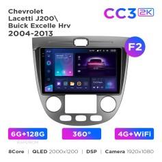 Radio samochodowe Teyes CC3 2k 6+128 Gb 360° Chevrolet Lacetti J200 / Buick Excelle Hrv 2004-2013 (F2) 9