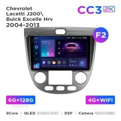 Radio samochodowe Teyes CC3 2k 6+128 Gb Chevrolet Lacetti J200 / Buick Excelle Hrv 2004-2013 (F2) 9