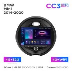 Radio samochodowe Teyes CC3 2k 4+32 Gb BMW Mini 2014-2020 9"